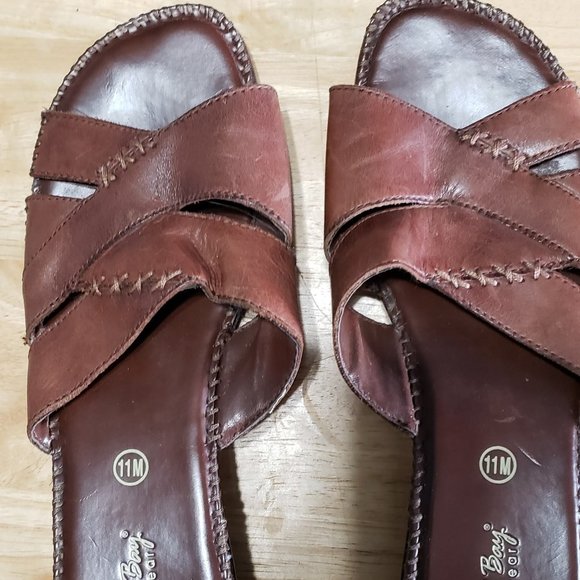 Coral Bay Shoes 5 Womens Slip On Sandals Sz 11 Poshmark